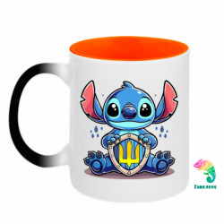 Кружки-хамелеоны двухцветные