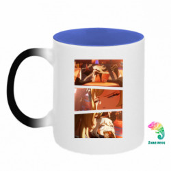 Кружки-хамелеоны двухцветные