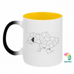 Кружки-хамелеоны двухцветные