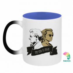 Кружки-хамелеони двокольорові