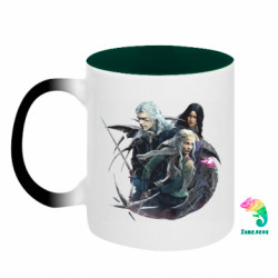 Кружки-хамелеони двокольорові