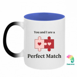 Кружки-хамелеони двокольорові