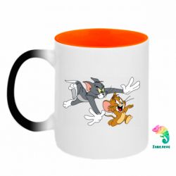 Кружки-хамелеоны двухцветные