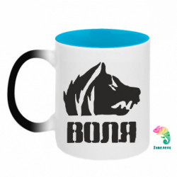 Кружки-хамелеони двокольорові