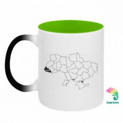 Кружки-хамелеони двокольорові