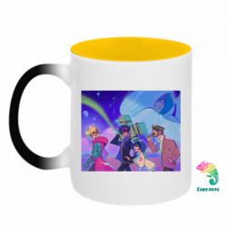 Кружки-хамелеоны двухцветные