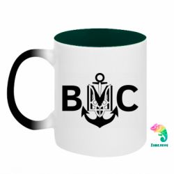 Кружки-хамелеони двокольорові
