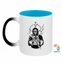 Кружки-хамелеоны двухцветные