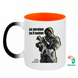 Кружки-хамелеони двокольорові