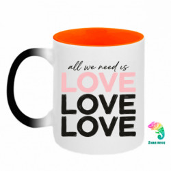 Кружки-хамелеони двокольорові