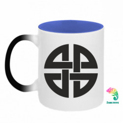 Кружки-хамелеони двокольорові