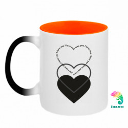 Кружки-хамелеони двокольорові