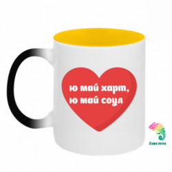 Кружки-хамелеони двокольорові