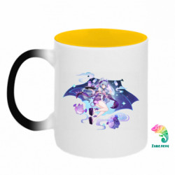 Кружки-хамелеоны двухцветные