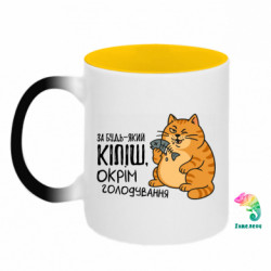 Кружки-хамелеоны двухцветные
