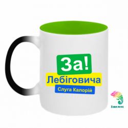 Кружки-хамелеоны двухцветные