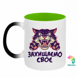 Кружки-хамелеоны двухцветные