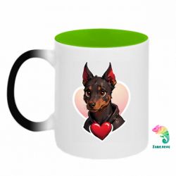 Кружки-хамелеоны двухцветные