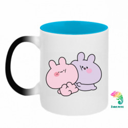 Кружки-хамелеоны двухцветные