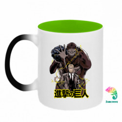 Кружки-хамелеони двокольорові