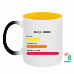 Кружки-хамелеони двокольорові