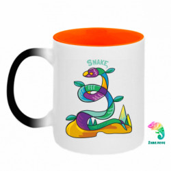 Кружки-хамелеоны двухцветные