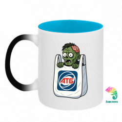 Кружки-хамелеоны двухцветные