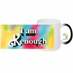 Кружка-хамелеон с полной запечткой I am Kenough! - FATLINE Кружка-хамелеон с полной запечткой I am Kenough!