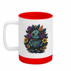 Кружка цветная с силиконовым дном 320ml Каменный голем - FATLINE Кружка цветная с силиконовым дном 320ml Каменный голем