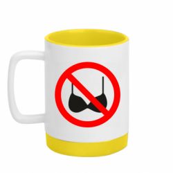 Кухоль з силіконовим дном Без ліфчика - FATLINE Кухоль з силіконовим дном Без ліфчика