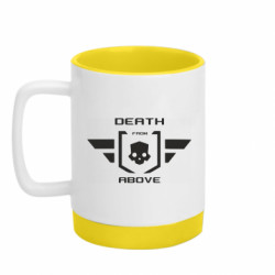 Кружка с силиконовым дном Death frome above - FATLINE Кружка с силиконовым дном Death frome above