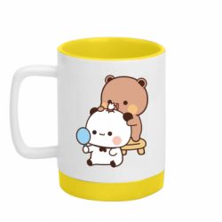 Кружка с силиконовым дном Дуду Парикмахер - FATLINE Кружка с силиконовым дном Дуду Парикмахер