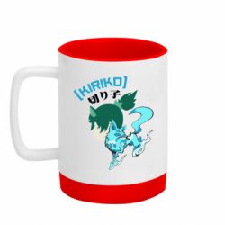 Кружка с силиконовым дном Кирико Камори - FATLINE Кружка с силиконовым дном Кирико Камори