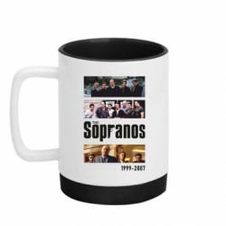 Кухоль з силіконовим дном Клан Сопрано