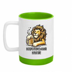 Кружка с силиконовым дном Королевский напиток - FATLINE Кружка с силиконовым дном Королевский напиток