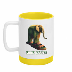 Кружка с силиконовым дном Lirili Larila - FATLINE Кружка с силиконовым дном Lirili Larila