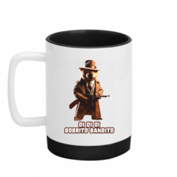 Кружка с силиконовым дном OI OI OI BOBRITO BANDITO - FATLINE Кружка с силиконовым дном OI OI OI BOBRITO BANDITO