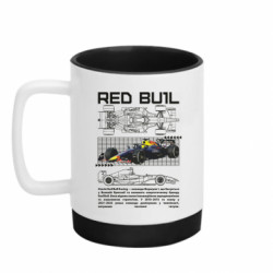 Кружка с силиконовым дном Red Bull Racing - FATLINE Кружка с силиконовым дном Red Bull Racing
