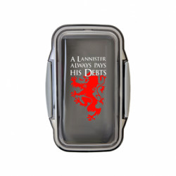 Ланч бокс Leo A Lannister always pays his debts - FATLINE Ланч бокс Leo A Lannister always pays his debts