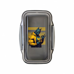 Ланч бокс Leo Batman в спортивному костюмі - FATLINE Ланч бокс Leo Batman в спортивному костюмі