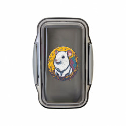 Ланч бокс Leo Білий щур - FATLINE Ланч бокс Leo Білий щур