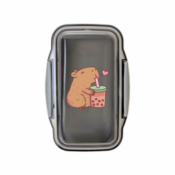 Ланч бокс Leo Boba tea capybara - FATLINE Ланч бокс Leo Boba tea capybara