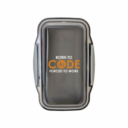 Ланч бокс Leo Born to code forced to work - FATLINE Ланч бокс Leo Born to code forced to work