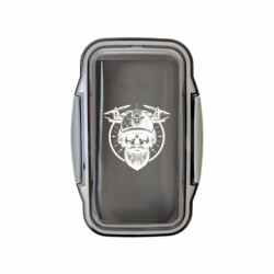 Ланч бокс Leo Бородатий череп у шоломі з квадрокоптером fpv - FATLINE Ланч бокс Leo Бородатий череп у шоломі з квадрокоптером fpv