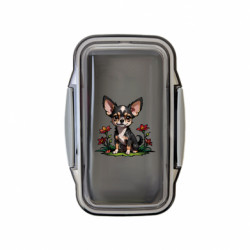 Ланч бокс Leo Чихуахуа та квіточки - FATLINE Ланч бокс Leo Чихуахуа та квіточки