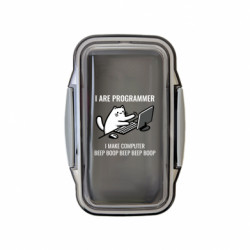 Ланч бокс Leo I are programmer. Кіт програміст - FATLINE Ланч бокс Leo I are programmer. Кіт програміст