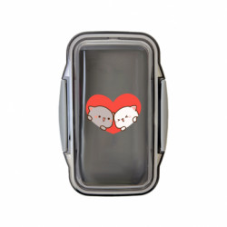 Ланч бокс Leo Котики у Серці - FATLINE Ланч бокс Leo Котики у Серці