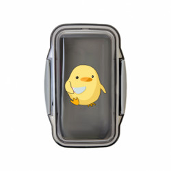 Ланч бокс Leo Курча з ножем мем - FATLINE Ланч бокс Leo Курча з ножем мем