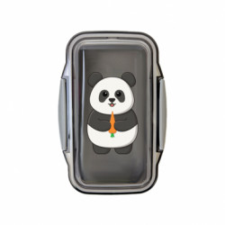 Ланч бокс Leo Мила панда з морквинкою - FATLINE Ланч бокс Leo Мила панда з морквинкою