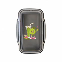 Ланч бокс Leo Милий гуава з зеленим коктейлем - FATLINE Ланч бокс Leo Милий гуава з зеленим коктейлем